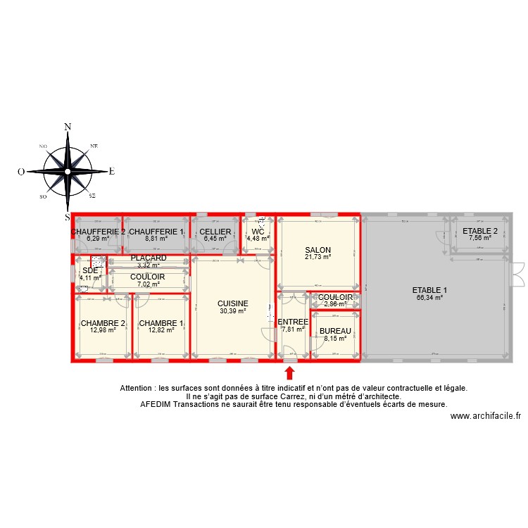 BI 6702 . Plan de 0 pièce et 0 m2