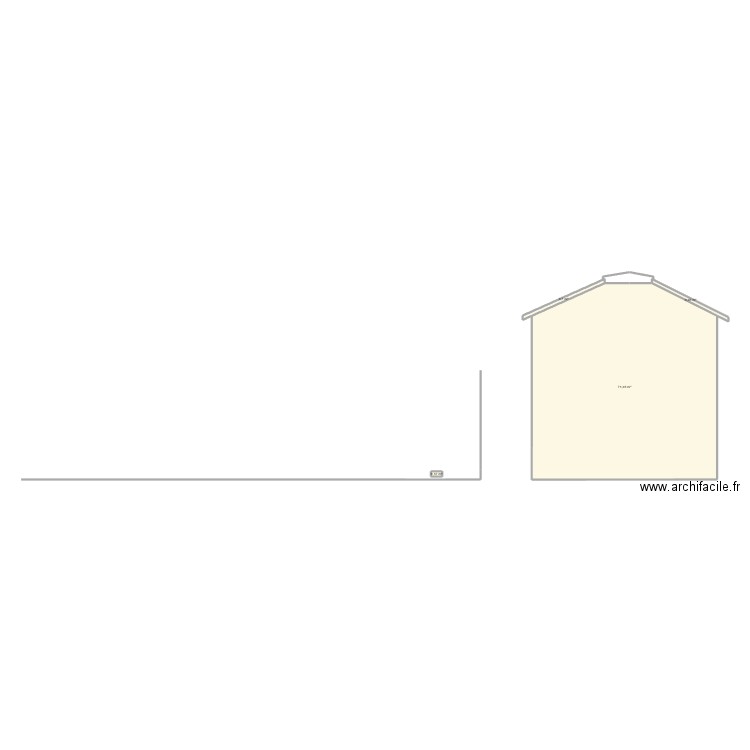 DP4 PLAN DES FACADES ET DES TOITURES AN. Plan de 0 pièce et 0 m2