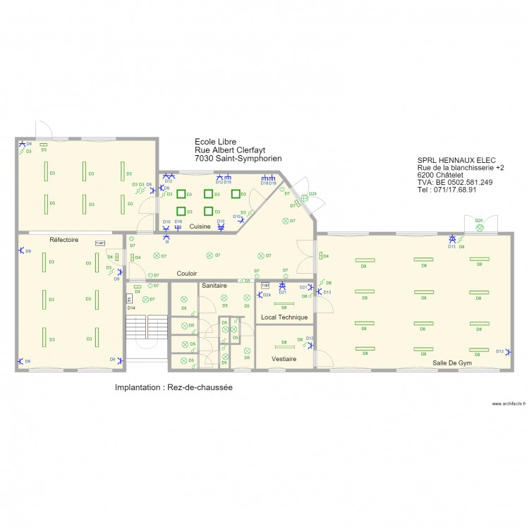 symphorien rez. Plan de 0 pièce et 0 m2