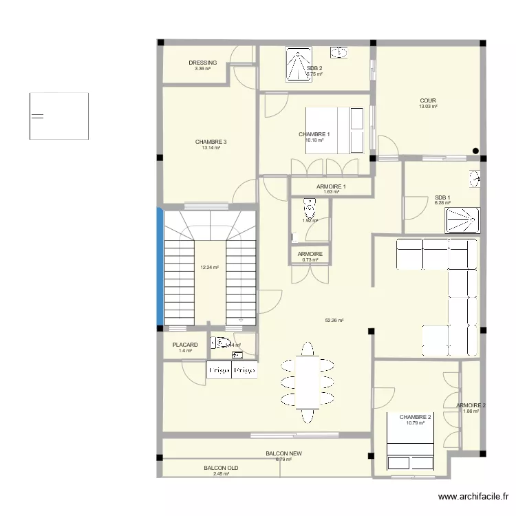 plan ARCHI LWALIDA. Plan de 