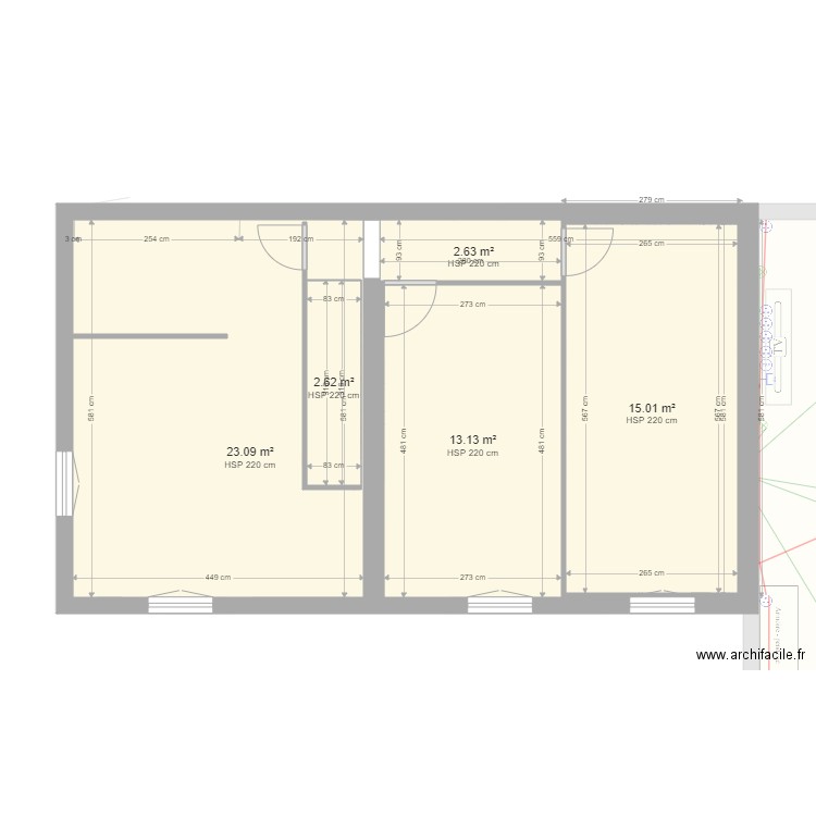 plan maison le carton etage surface. Plan de 0 pièce et 0 m2