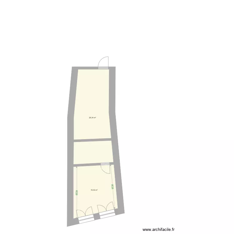 Maison base. Plan de 
