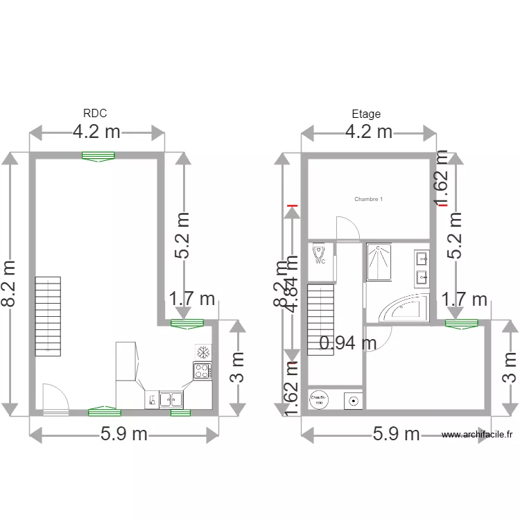 interieur 2. Plan de 