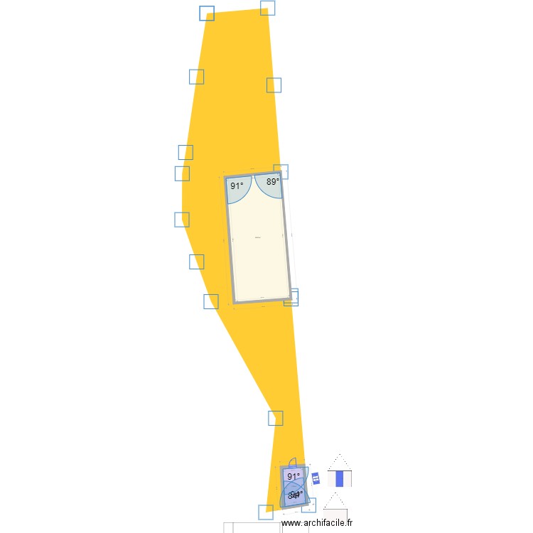 local cauterets2. Plan de 2 pièces et 121 m2