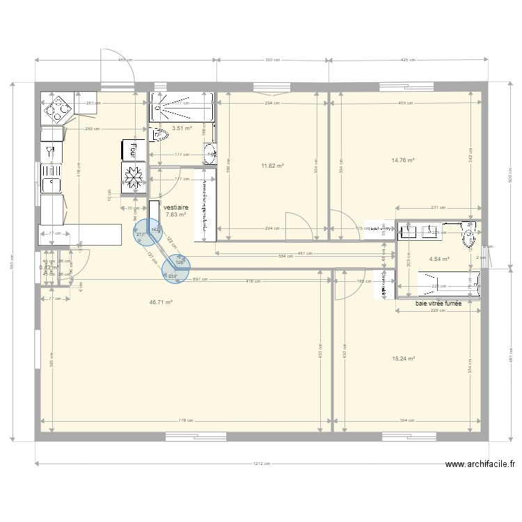 le TEICH projet 3. Plan de 0 pièce et 0 m2