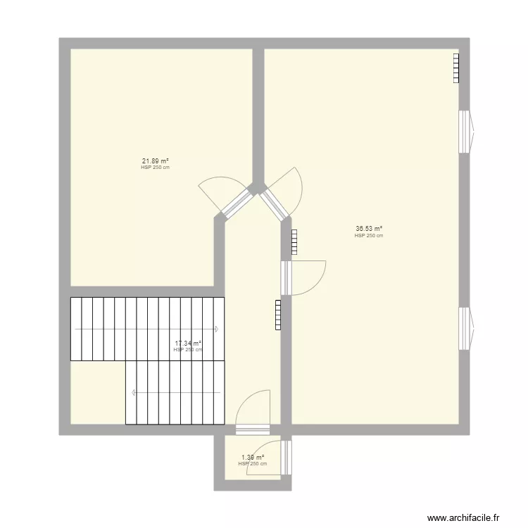 MAISON YUTZ etage01. Plan de 