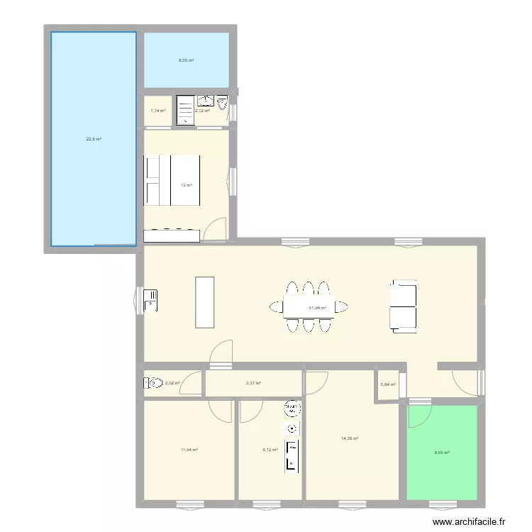 Maison V02 - Essai 7. Plan de Maison V02 - Essai 7. Plan de