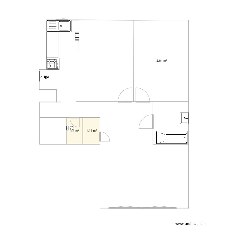 Plan Riquet. Plan de 0 pièce et 0 m2