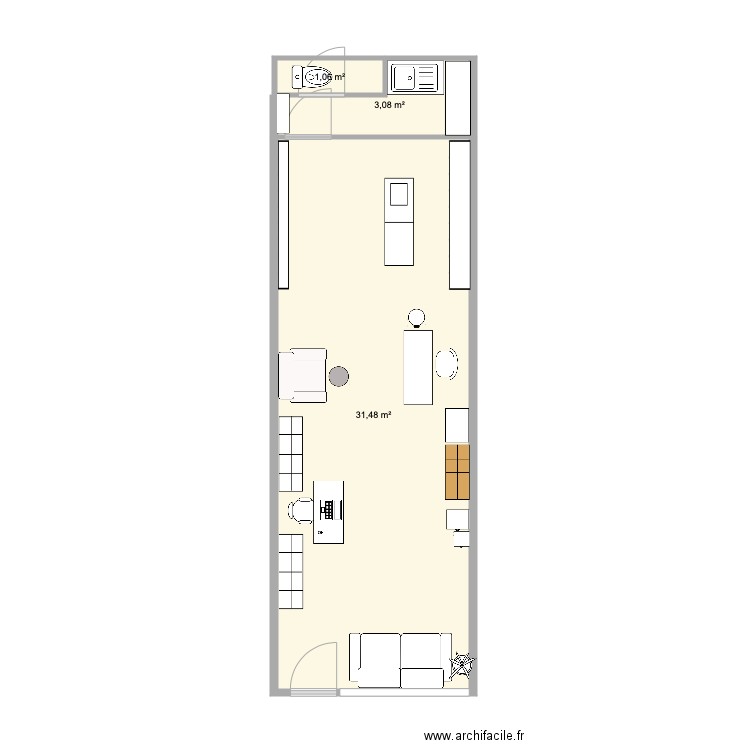 plan institut. Plan de 0 pièce et 0 m2