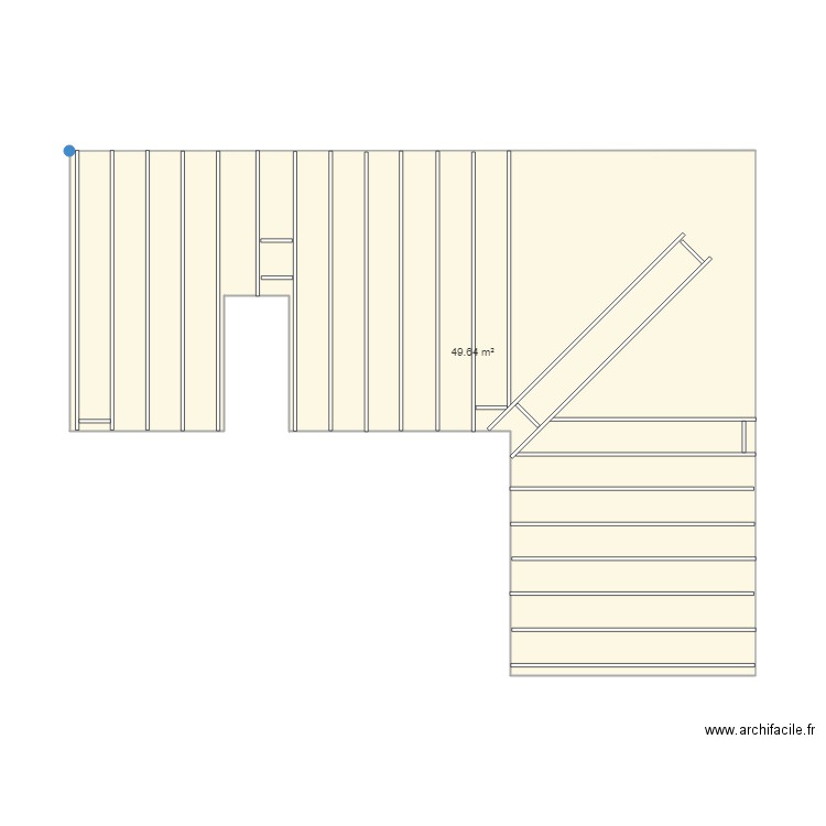 Terrasse bois lambourde. Plan de 0 pièce et 0 m2