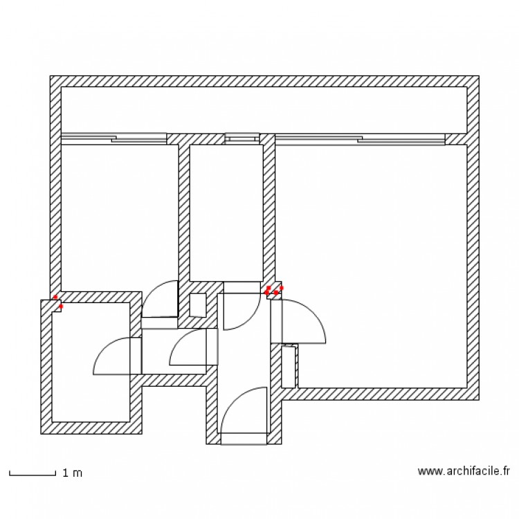 APART CLEMS. Plan de 0 pièce et 0 m2