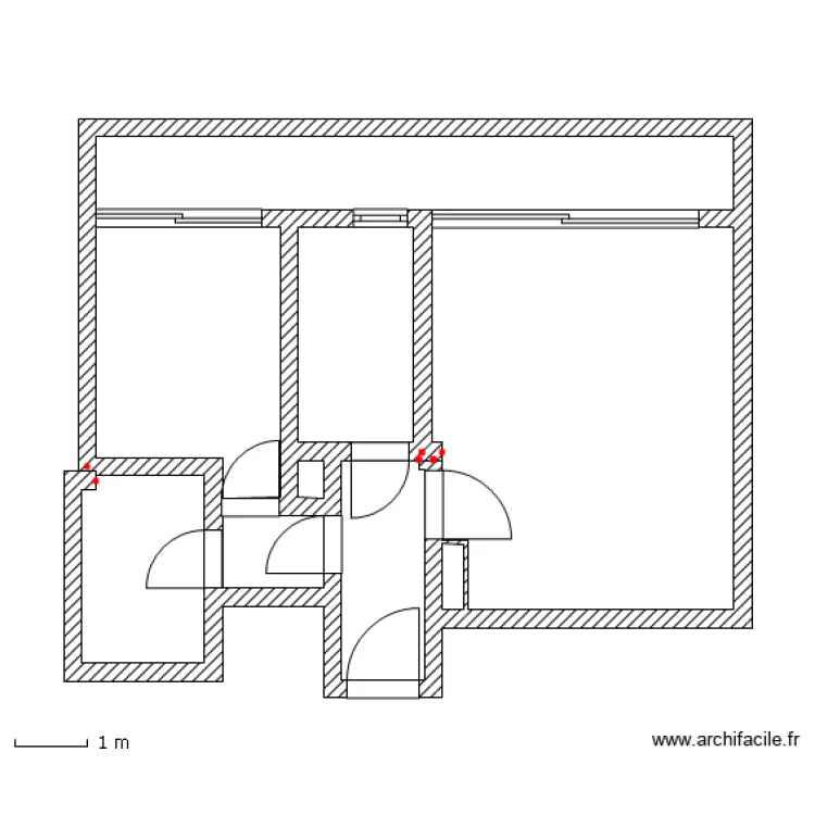 APART CLEMS. Plan de 