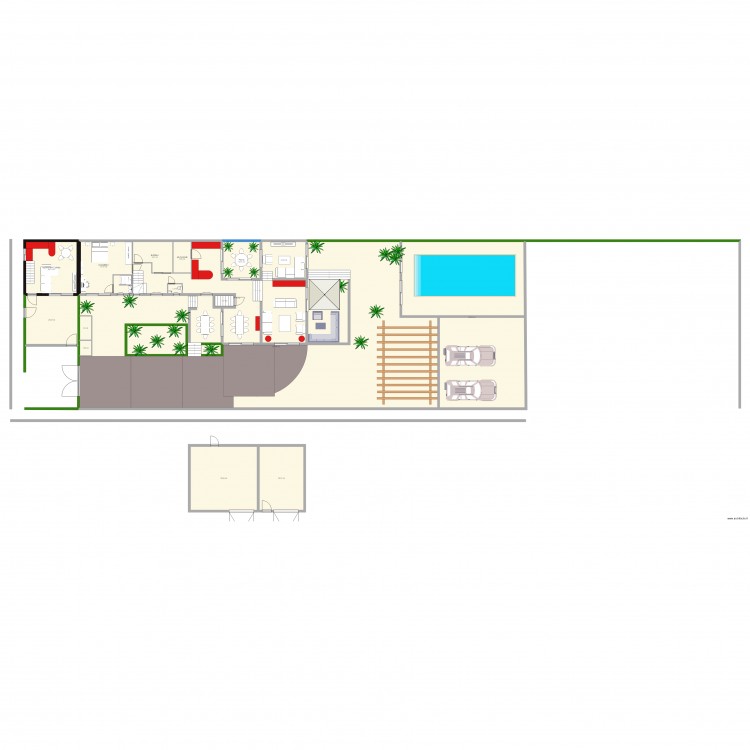 Plan. Plan de 0 pièce et 0 m2