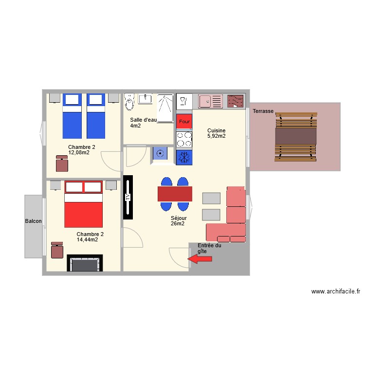 11G2683. Plan de 0 pièce et 0 m2