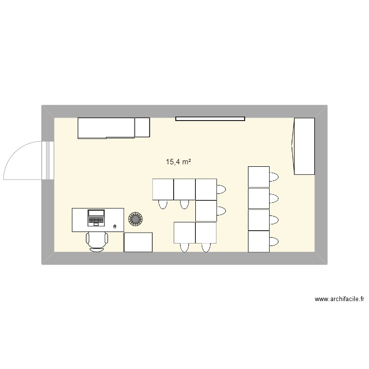 salle de classe CP. Plan de 0 pièce et 0 m2
