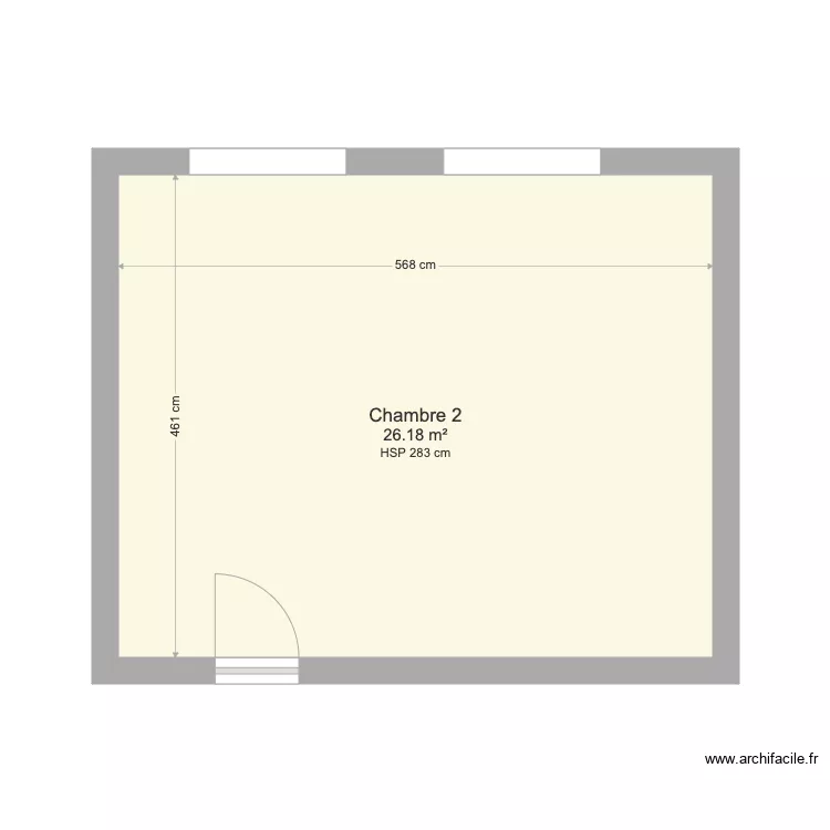 Chambre 2 Thomas et Maud. Plan de Chambre 2 Thomas et Maud. Plan de