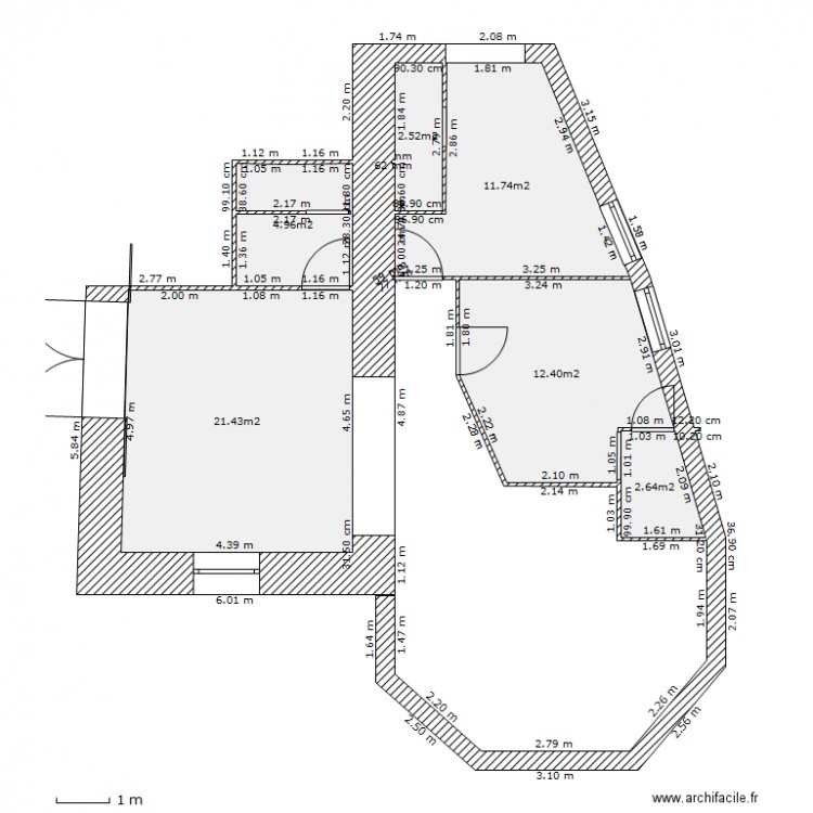 aparte 3 2013. Plan de 0 pièce et 0 m2