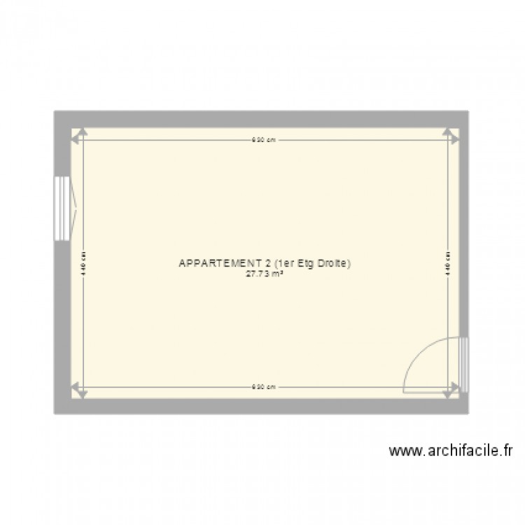 Projer SA apt2. Plan de 0 pièce et 0 m2