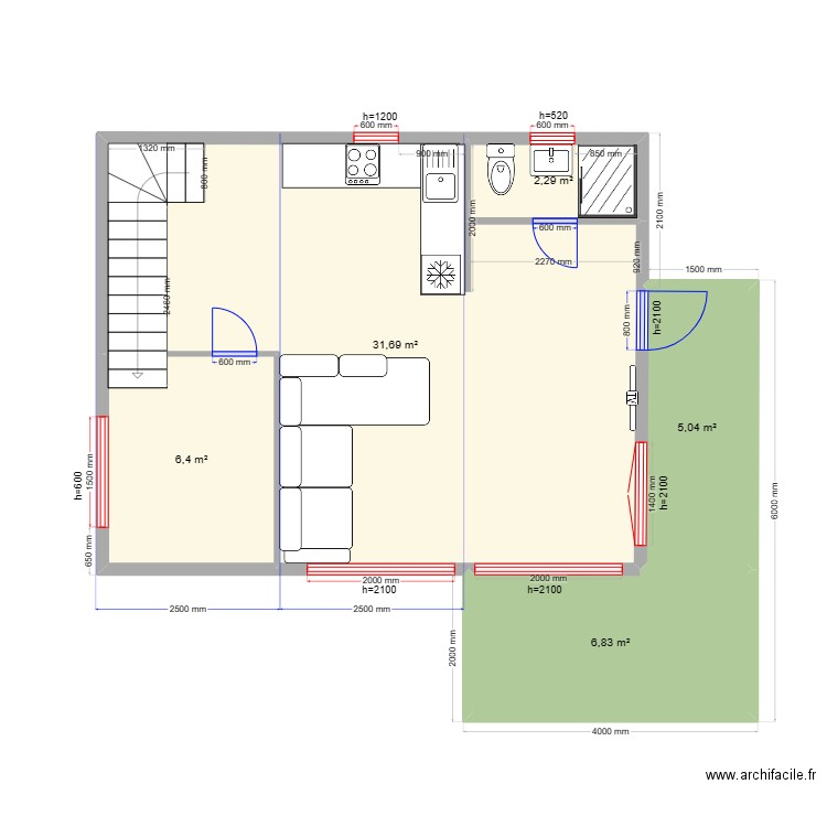 новый крым 21222323434234123ывап. Plan de 12 pièces et 106 m2