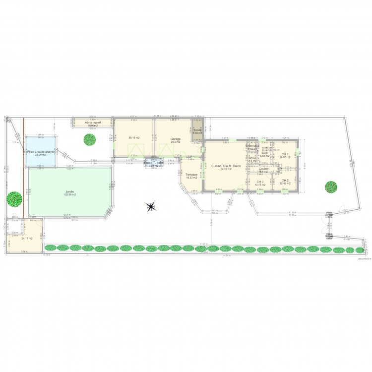 Plan Gouzilh 8. Plan de 0 pièce et 0 m2