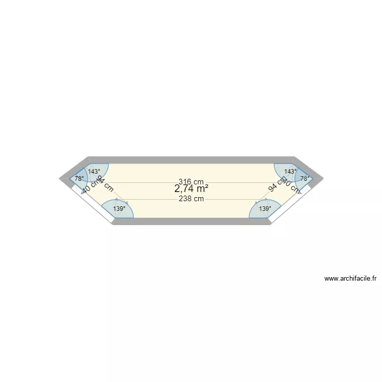 Base entr&eacute;e EFP pour projet R05. Plan de 