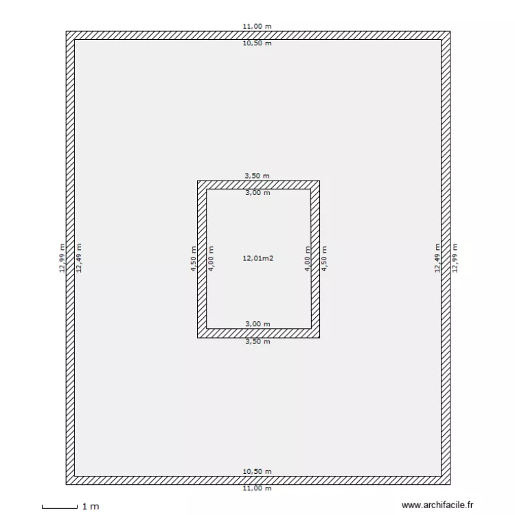 patio. Plan de 