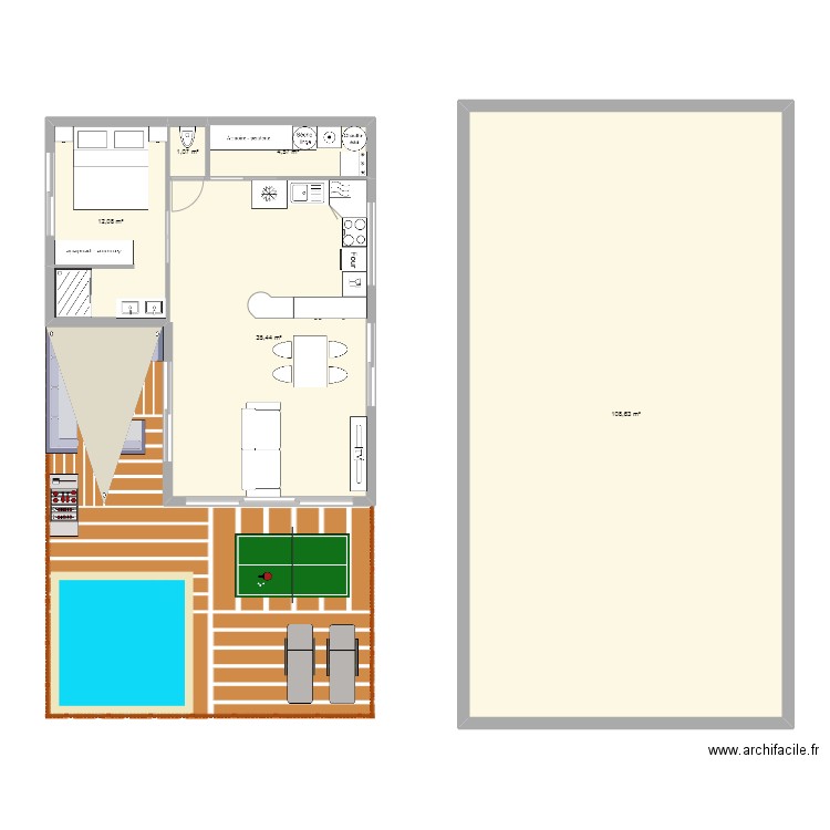 plan it. Plan de 5 pièces et 162 m2