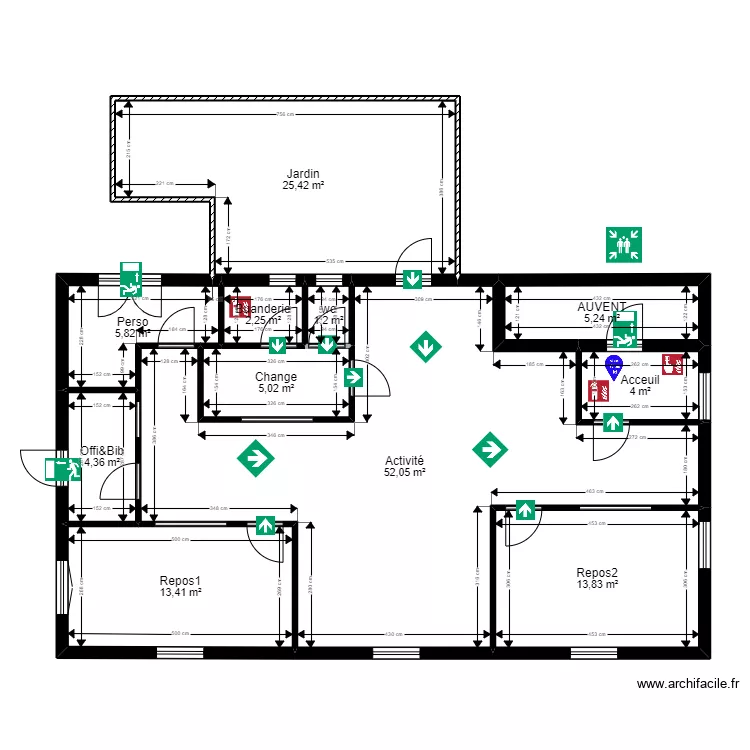 PLAN D'EVACUATION SOLLIESVILLE JR 270922. Plan de 