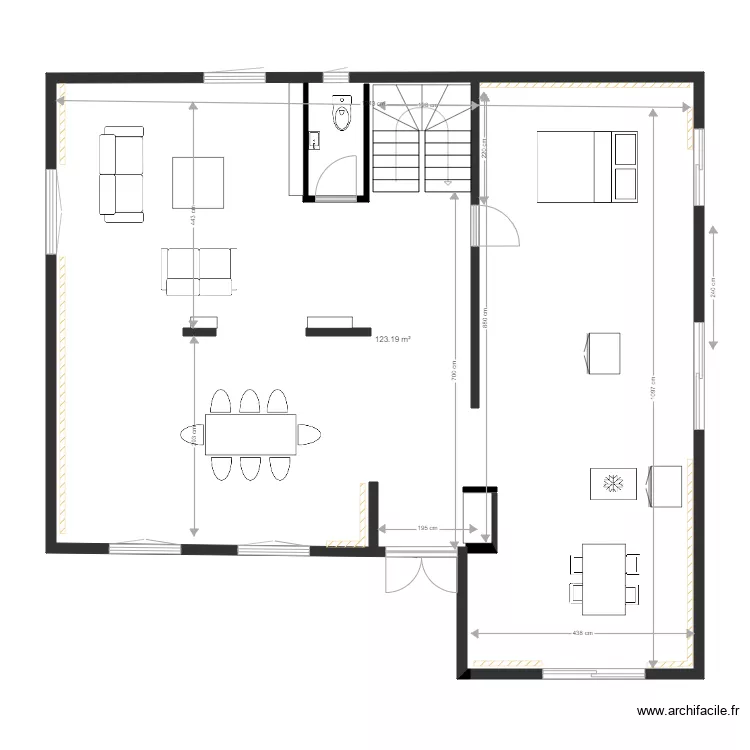le Nivez rdc 1. Plan de 