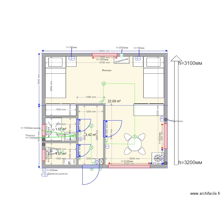 Псков 33. Plan de 0 pièce et 0 m2