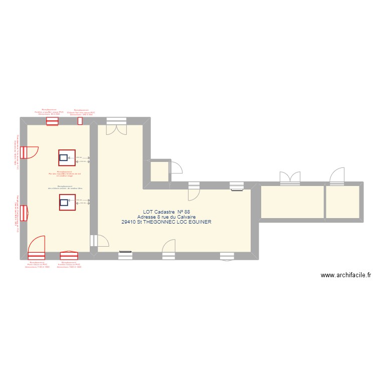 Toiture VELUX . Plan de 0 pièce et 0 m2