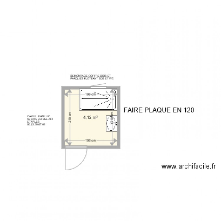 CARLE JL . Plan de 0 pièce et 0 m2