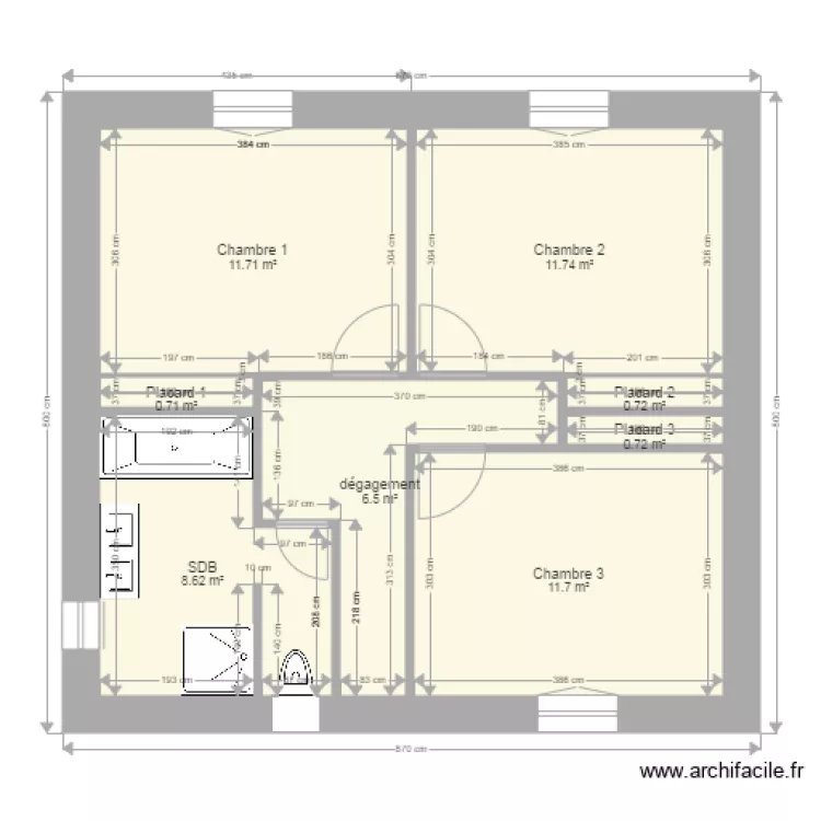 lot 3 point d eau. Plan de 