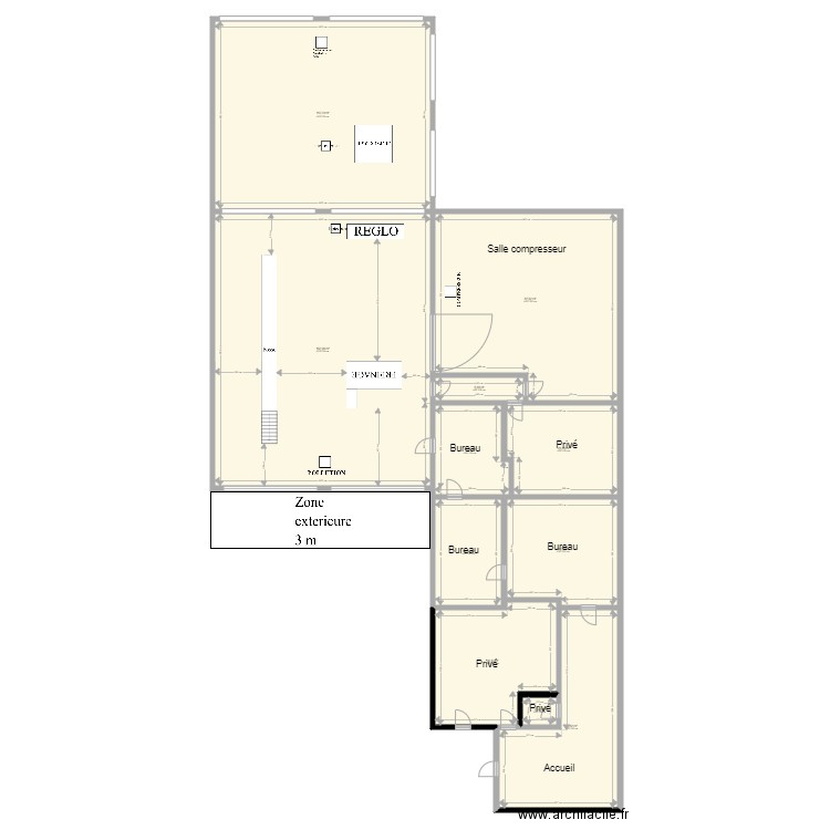 CCT VL CHILLY MAZARIN. Plan de 0 pièce et 0 m2