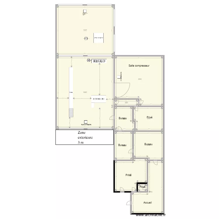 CCT VL CHILLY MAZARIN. Plan de 