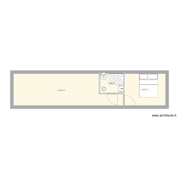 agrandisement thomas. Plan de 0 pièce et 0 m2