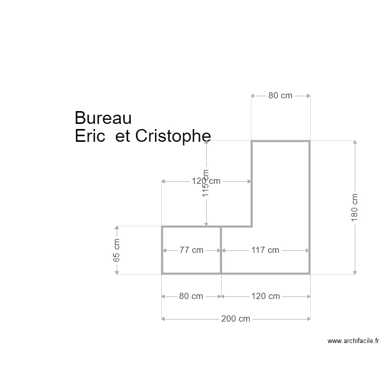 ERIC ET CHRISTOPHE. Plan de 0 pièce et 0 m2