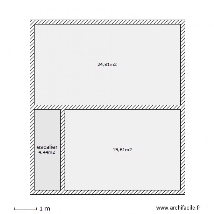 plancher haut. Plan de 0 pièce et 0 m2