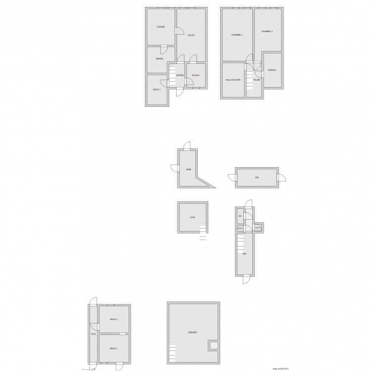 ANDRE ENSEMBLE. Plan de 0 pièce et 0 m2