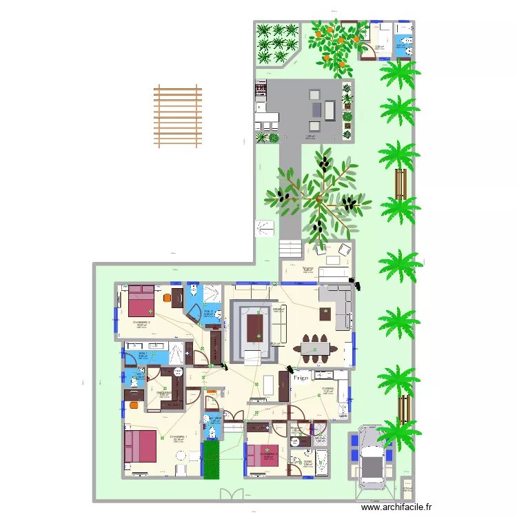 Dalal Diam VF. Plan de 