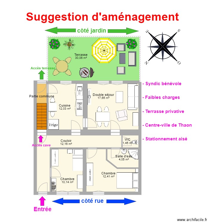 BEUDEZ. Plan de 0 pièce et 0 m2
