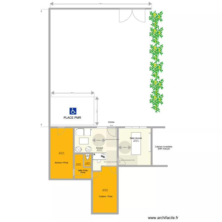 IMMOBILIER COMBAZ sans parking. Plan de 