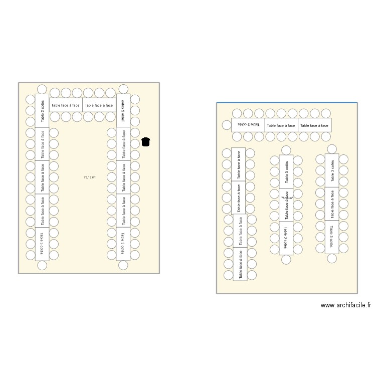 côté route u. Plan de 0 pièce et 0 m2