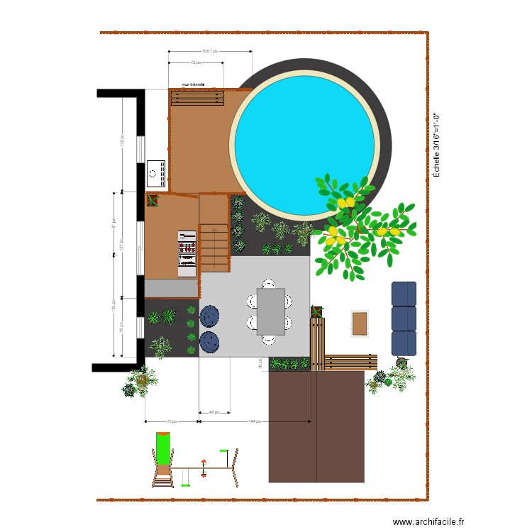 ouellet 1. Plan de 0 pièce et 0 m2