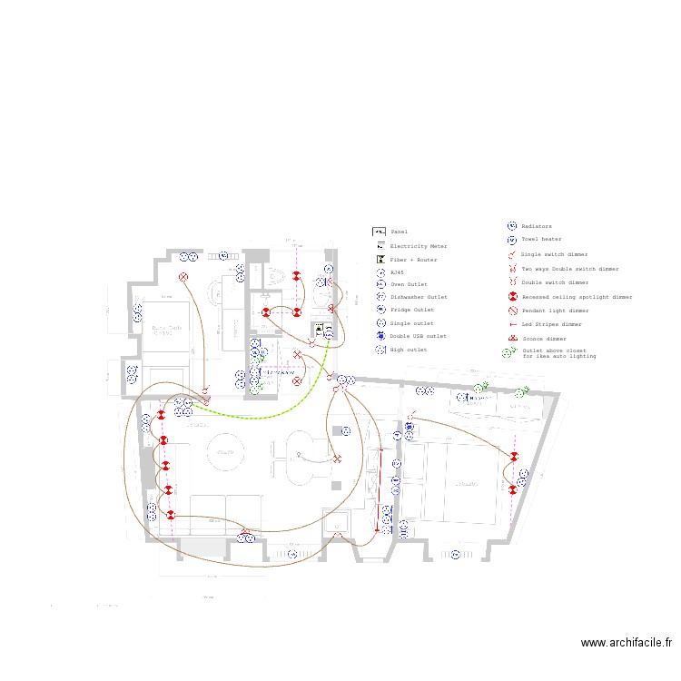 Picardie - elec. Plan de 0 pièce et 0 m2
