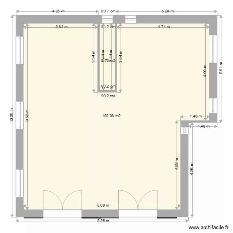 MaisonEtage2015Post. Plan de 