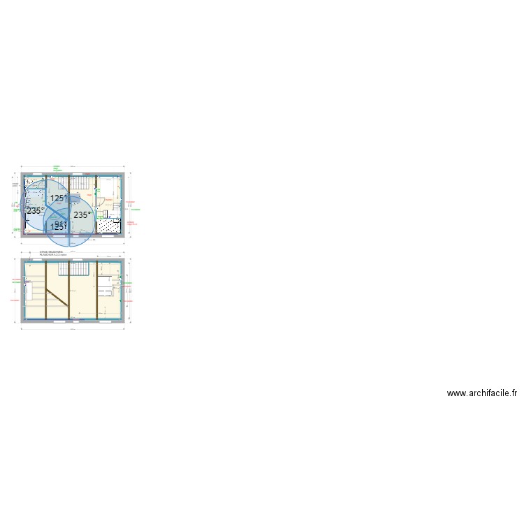 etage marzan v16. Plan de 0 pièce et 0 m2