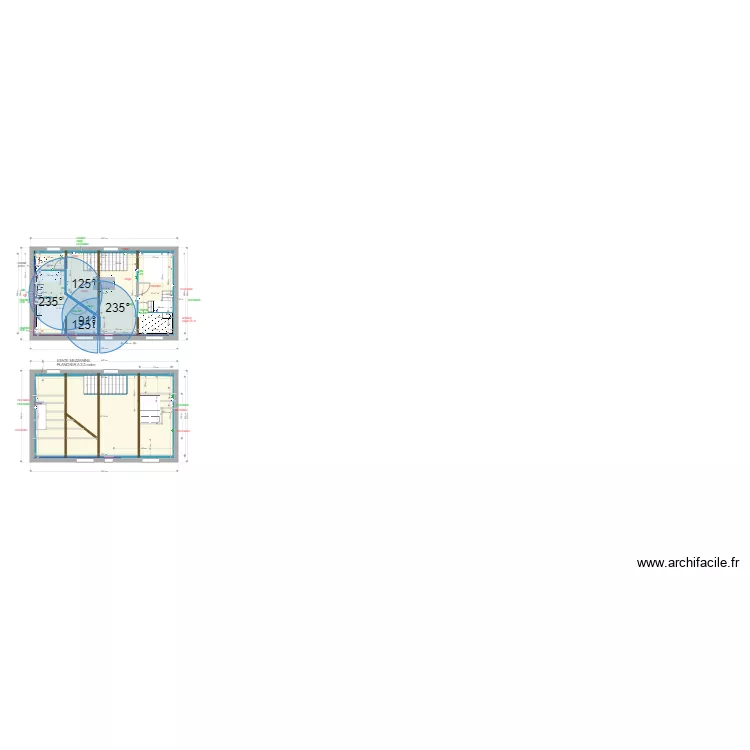 etage marzan v16. Plan de 