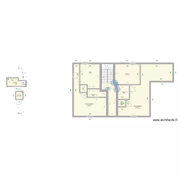 APPARTEMENT 2. Plan de 