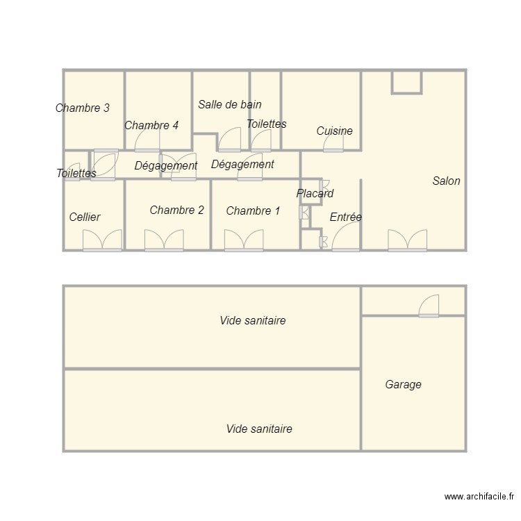Croquis ROUYERE. Plan de 0 pièce et 0 m2